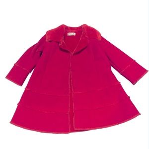 Widgeon Girls Faux Suede Coat